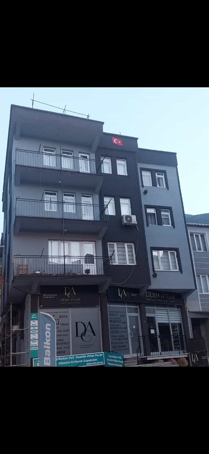 Modern cephe dekorasyonu Bursa Usta Yapı