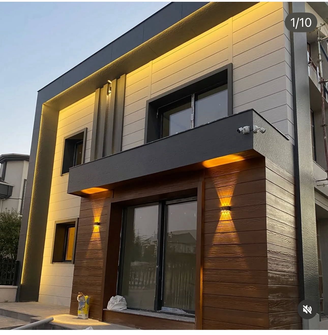 Villa dış cephe dekorasyon Bursa Usta Yapı