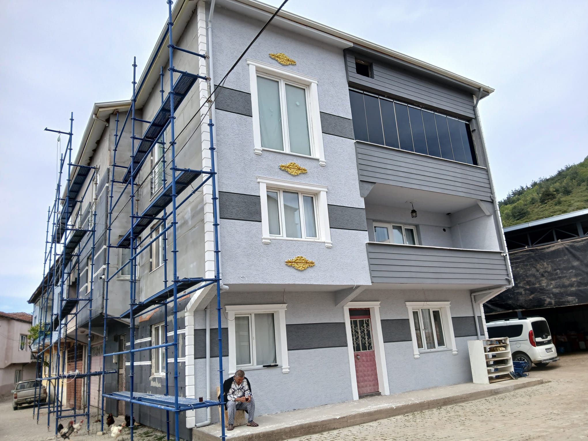 Bursa villa tadilat dış cephe